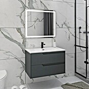 Disbain Conjunto de mueble de baño Casiopea (Ancho: 80 cm, Verde foresta, 3 pzs.) | BAUHAUS