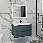 Disbain Conjunto de mueble de baño Casiopea (Ancho: 80 cm, Azul manhatan, 3 pzs.) | BAUHAUS