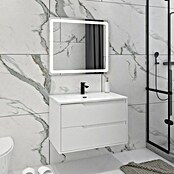 Disbain Conjunto de mueble de baño Casiopea (Ancho: 80 cm, Blanco, 3 pzs.) | BAUHAUS