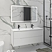 Disbain Conjunto de mueble de baño Casiopea (Ancho: 120 cm, Blanco, 3 pzs.) | BAUHAUS