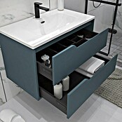 Disbain Conjunto de mueble de baño Casiopea (Ancho: 80 cm, Azul Manhattan, Mate) | BAUHAUS
