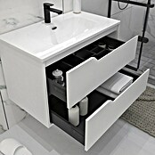 Disbain Conjunto de mueble de baño Casiopea (Ancho: 80 cm, Blanco mate, Mate) | BAUHAUS
