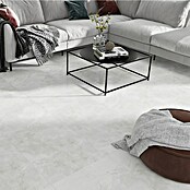 Feinsteinzeugfliese Geo White (60 x 120 cm, Weiß, Schimmernd) | BAUHAUS