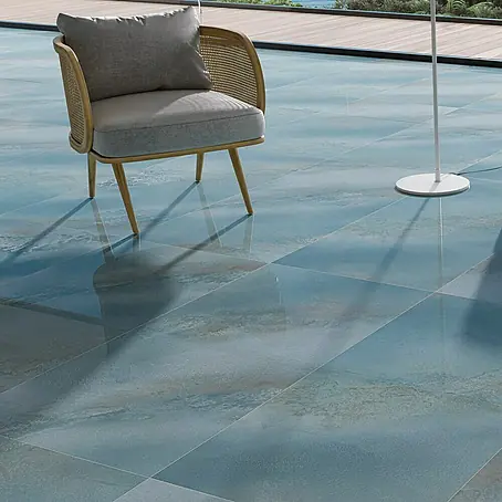 Feinsteinzeugfliese Hydra Aqua