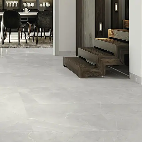 Feinsteinzeugfliese Bayona Silver