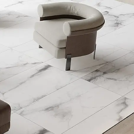 Feinsteinzeugfliese Torino Bianco