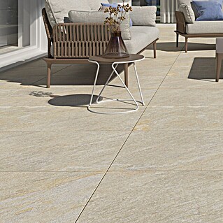 Terrassenfliese Piazza 2.0 (59,7 x 119,7 x 2 cm, Beige, Matt)