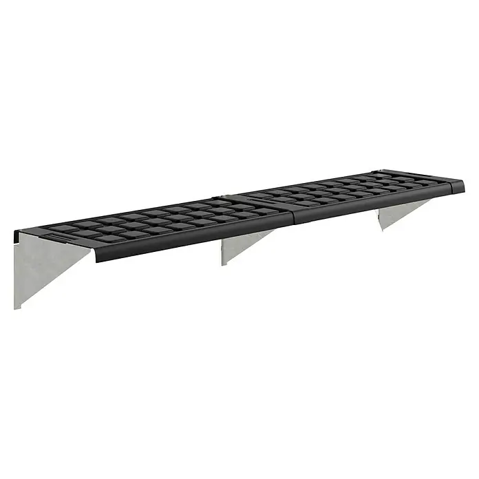 Palram – Canopia Estantería para invernadero - 125 x 26 cm, Acero - Este escalón de ayuda cuenta con una superficie ranurada y soportes metálicos robustos para una pisada segura y mayor comodidad.