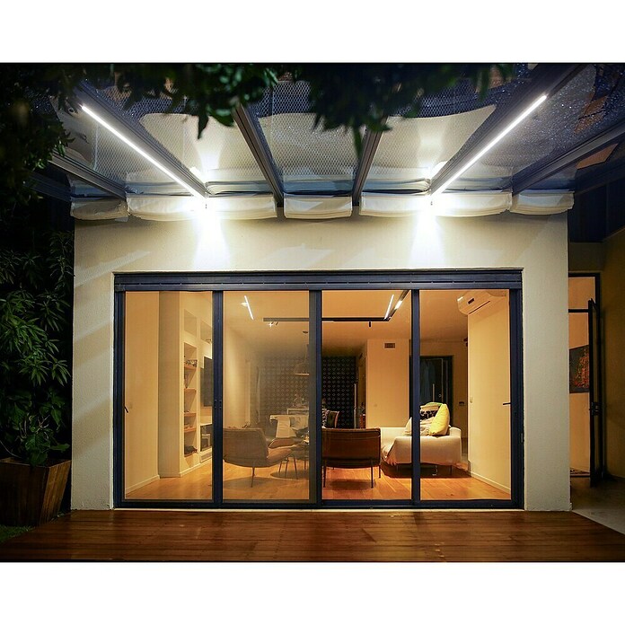 Palram – Canopia Tira LED Invernadero (25 W, Blanco neutro, Largo: 2,7 m) | BAUHAUS
