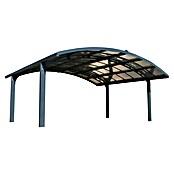 Palram – Canopia Carport Arizona Breeze (Medidas ext. (An x Pr): 578 x 495 cm, Carport doble, Antracita) | BAUHAUS