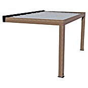 Palram – Canopia Marquesina adosada Helsinki (An x Pr: 470 x 300 cm, Cedro, Policarbonato, Translúcido) | BAUHAUS