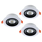 Eglo Led-inbouwspotset CALONGE (3,8 W, Zwart / Wit, RGBW) | BAUHAUS