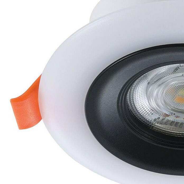 Eglo Led-inbouwspotset CALONGE (3,8 W, Zwart / Wit, RGBW) | BAUHAUS