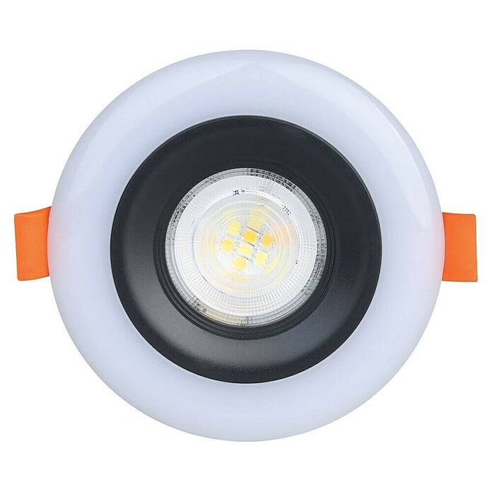 Eglo Led-inbouwspotset CALONGE (3,8 W, Zwart / Wit, RGBW) | BAUHAUS