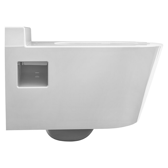 Camargue Empire Hangend Toilet (Zonder spoelrand, Voorzien van standaardglazuur, Spoelvorm: Diep, Uitlaat toilet: Horizontaal) | BAUHAUS