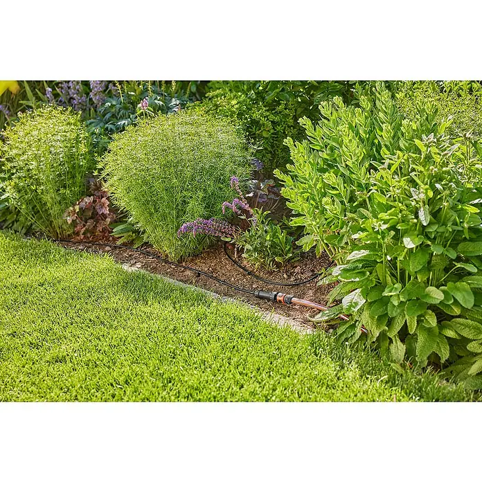 Gardena Micro-Drip Tropfrohr - Geeignet für: Randbewässerung, Anwendungsbereich: Außen, Länge: 15 m - Automatische Bewässerung mit dem Gardena Micro-Drip-System für gesunde Pflanzen und üppige Gärten, die präzise bewässert werden.