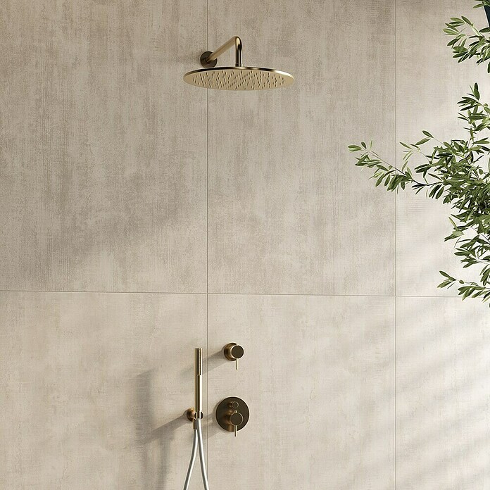 Atlas Concorde Solution Yorkshire Feinsteinzeugfliese Almond (60 x 120 cm, Beige, Matt) | BAUHAUS