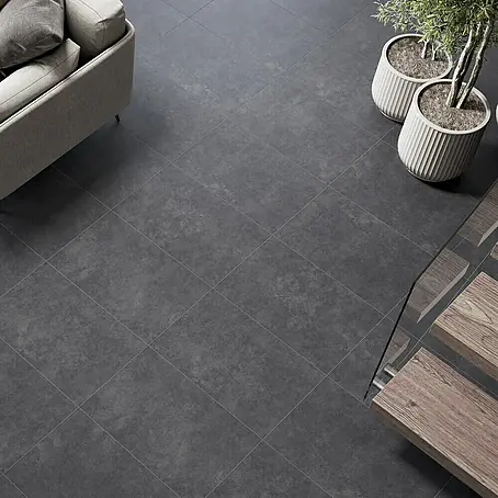 Feinsteinzeugfliese Classico Nero