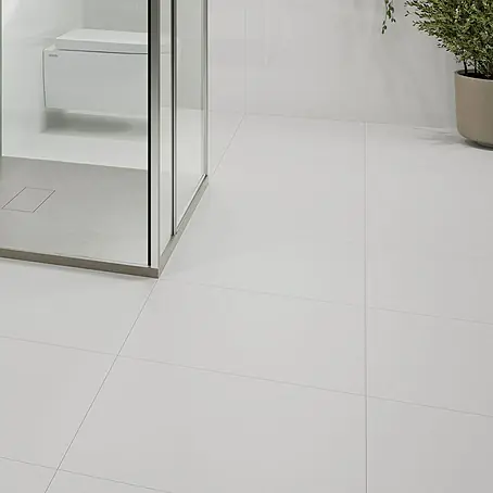 Feinsteinzeugfliese Super White