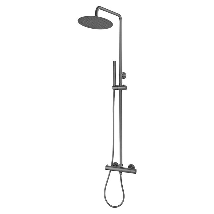 Best Design Regendoucheset Moya (Met handdouche, Aantal functies: 2, Gunmetal) | BAUHAUS