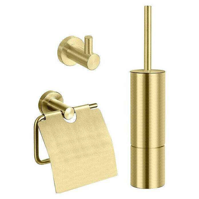 Best Design Toilet-combi-borstelgarnituur Nancy (Goud) | BAUHAUS