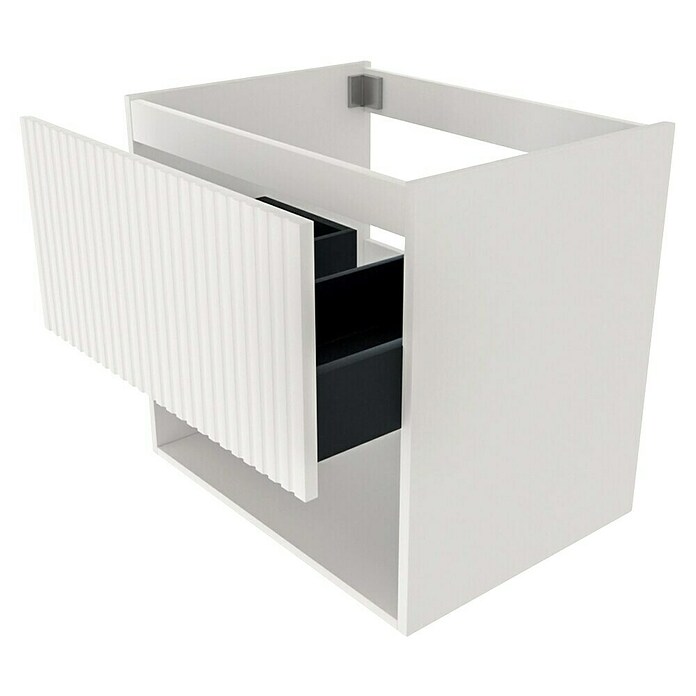 Best Design Wastafelonderkast Rigatti-60-White-Greeploos (Wit) | BAUHAUS