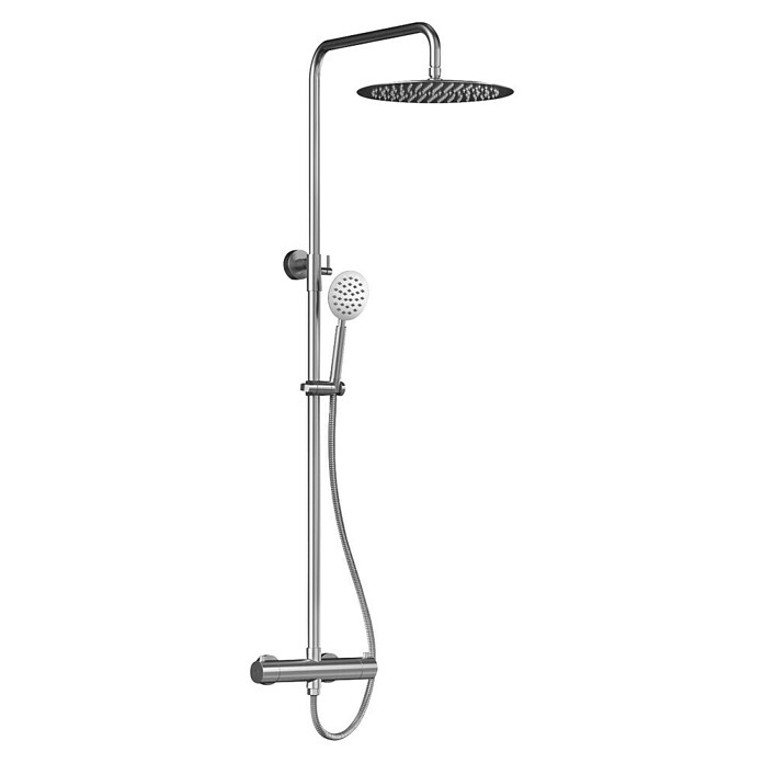 Best Design Regendoucheset Ore-Munchen-300 (RVS, Diameter douchekop: 30 cm) | BAUHAUS
