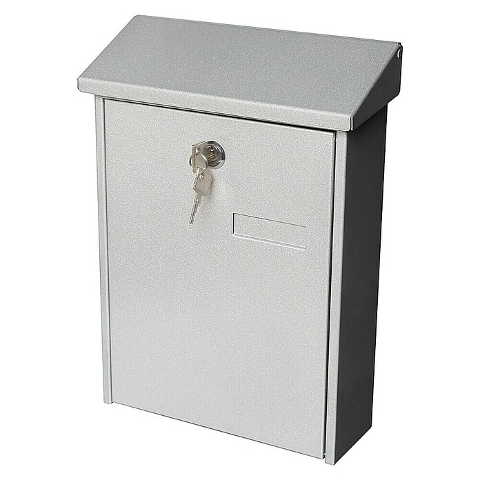 Portaferm Briefkasten PM 22 (75 x 225 x 305 mm, Silber)