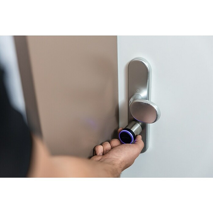 Abus Elektronisch deurslot CYLOX™ One met binnensleutel (Bediening: Via app, Lengte binnen: 30 mm - 40 mm) | BAUHAUS