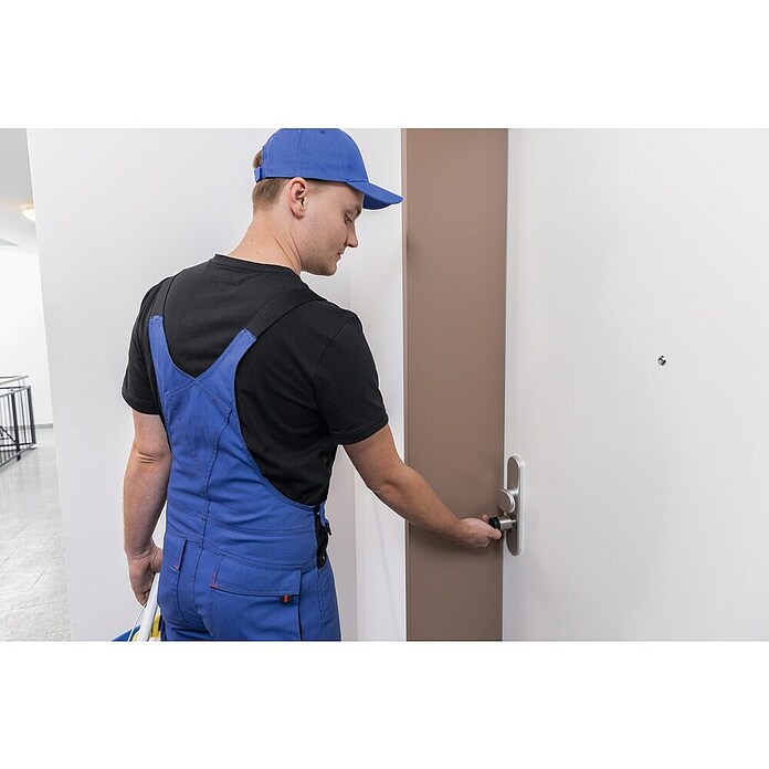 Abus Elektronisch deurslot CYLOX™ One met binnenknop (Bediening: Via app, Lengte binnen: 30 mm - 40 mm) | BAUHAUS