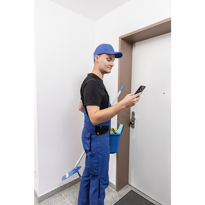 Abus Elektronisch deurslot CYLOX™ One met binnensleutel (Bediening: Via app, Lengte binnen: 30 mm - 40 mm) | BAUHAUS