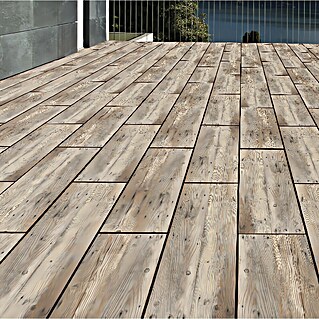 Terrassenfliese Skandinavia 2.0 (40 x 120 x 2 cm, Grau/Beige, Matt)