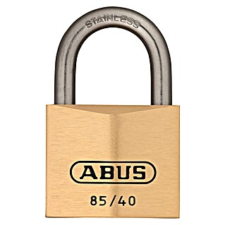Abus Hangslot (b x h: 40 x 62 mm, Materiaal beugel: Roestvrij staal)