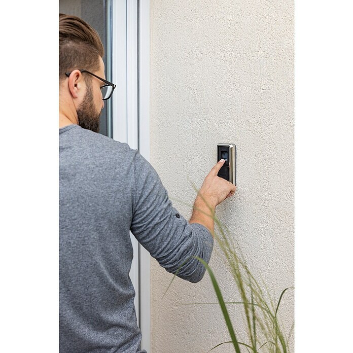 Abus HomeTec Pro Vingerafdrukslot met vingerafdrukscanner CFS3100 (l x b x h: 29 x 67 x 143 mm, Wit) | BAUHAUS