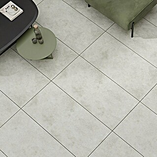 Cersanit Terrassenfliese Metropolis (59,3 x 119,3 x 2 cm, Light Grey, Matt)