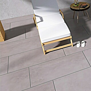 Terrassenfliese Modena (60 x 120 x 2 cm, Ash/Graubraun, Matt)