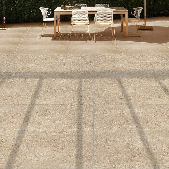 Terrassenfliese My Home (60 x 120 x 2 cm, Beige, Matt) | BAUHAUS