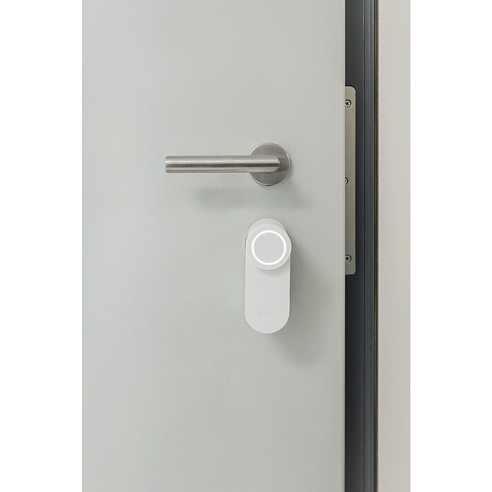 Abus Elektronisches Türschloss LOXERIS CFA4100 W (Bedienung: Über App, Geeignet für: Türen, Weiß) | BAUHAUS