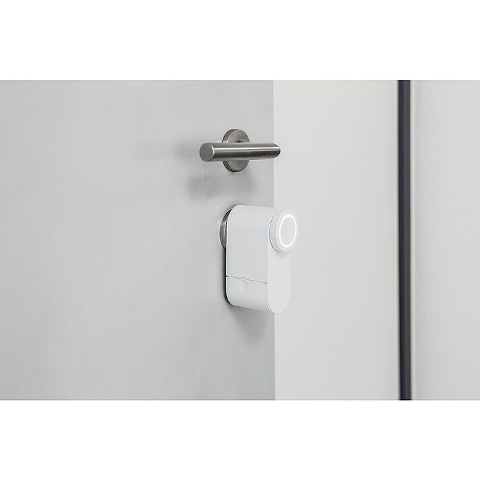 Abus Elektronisches Türschloss LOXERIS CFA4100 W (Bedienung: Über App, Geeignet für: Türen, Weiß) | BAUHAUS