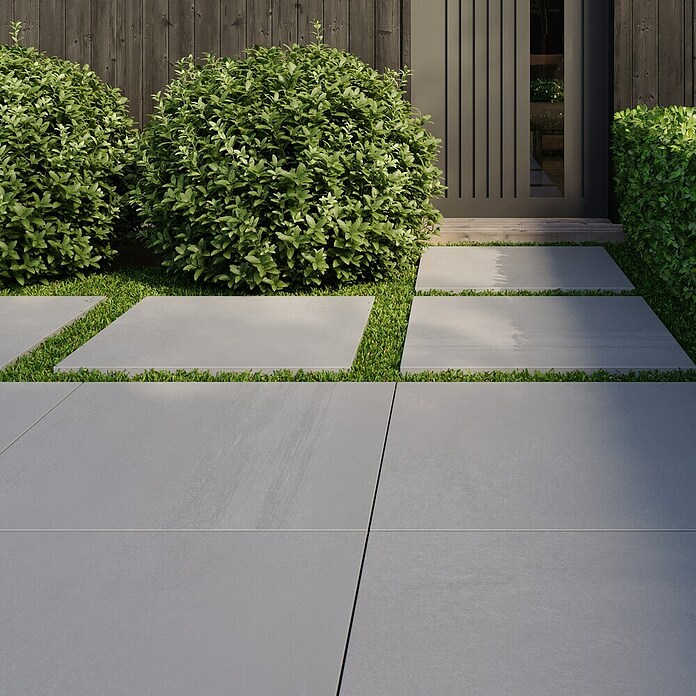 Terrassenfliese Modena (80 x 80 x 2 cm, Dusty/Grau, Matt) | BAUHAUS