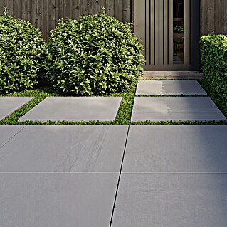 Terrassenfliese Modena (80 x 80 x 2 cm, Dusty/Grau, Matt)