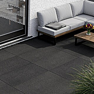 Terrassenfliese Cera 2.0 (60 x 120 x 2 cm, Basaltgrau, Matt)