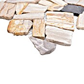 Mozaïektegel (30,5 x 30,5 cm, Bruin/Beige, Mat)