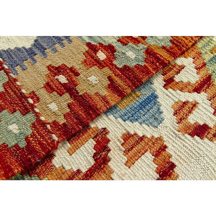 Alfombra de pelo corto Kilim Herat (Multicolor, 150 x 100 cm, 100% lana) | BAUHAUS