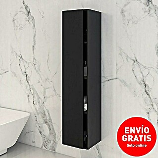 Disbain Armario colgante Vega (L x An x Al: 35 x 35 x 160 cm, Negro)