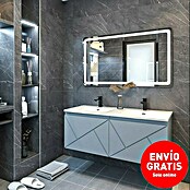 Disbain Conjunto de mueble de baño Lira (120 cm, Azul soho, 3 pzs.) | BAUHAUS