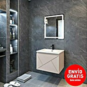 Disbain Conjunto de mueble de baño Lira (Ancho: 60 cm, Maquillaje, 3 pzs.) | BAUHAUS