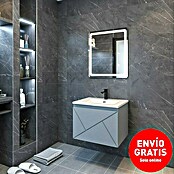 Disbain Conjunto de mueble de baño Lira (Ancho: 60 cm, Azul soho, 3 pzs.) | BAUHAUS