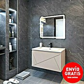 Disbain Conjunto de mueble de baño Lira (Ancho: 80 cm, Maquillaje, 3 pzs.) | BAUHAUS