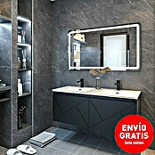 Disbain Conjunto de mueble de baño Lira (Ancho: 120 cm, Negro, 3 pzs.) | BAUHAUS